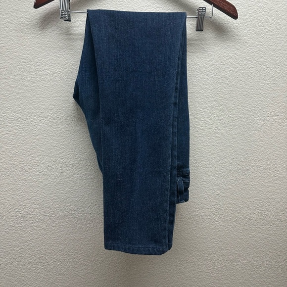 Dark Blue Paige Denim Jeans-Premium Denim - Picture 5 of 5